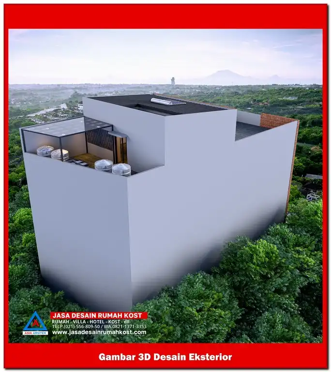 Jasa Desain Rumah Kost di Harapan Jaya Bekasi