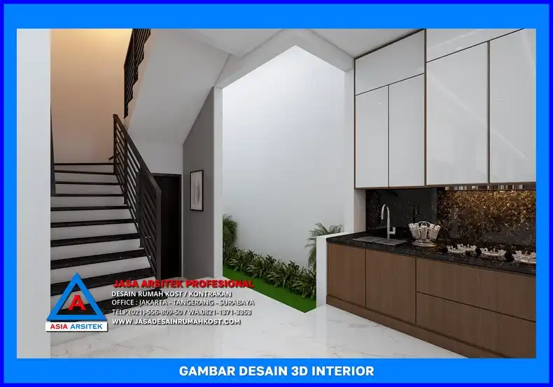 dapur Rekomendasi Jasa Desain Rumah Kost di Depok