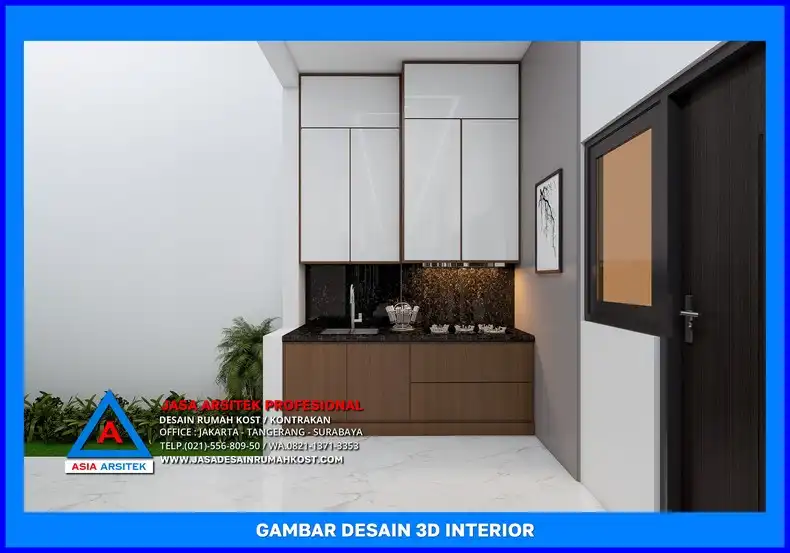 pantry Rekomendasi Jasa Desain Rumah Kost di Depok