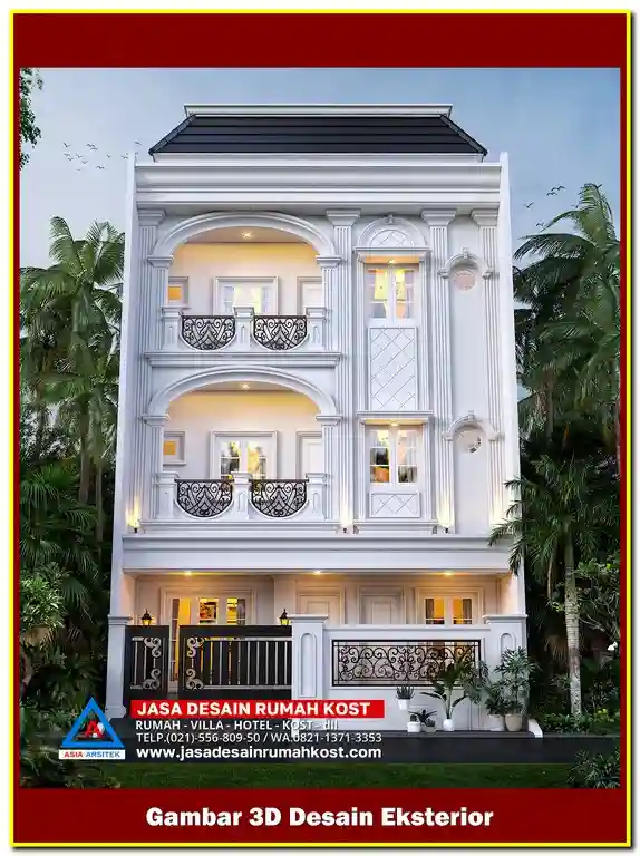 Desain Rumah Kost Dekat Kampus Di Bekasi