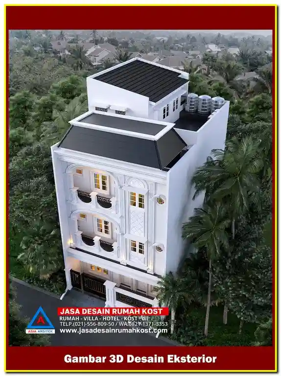 Desain Rumah Kost Dekat Kampus Di Bekasi