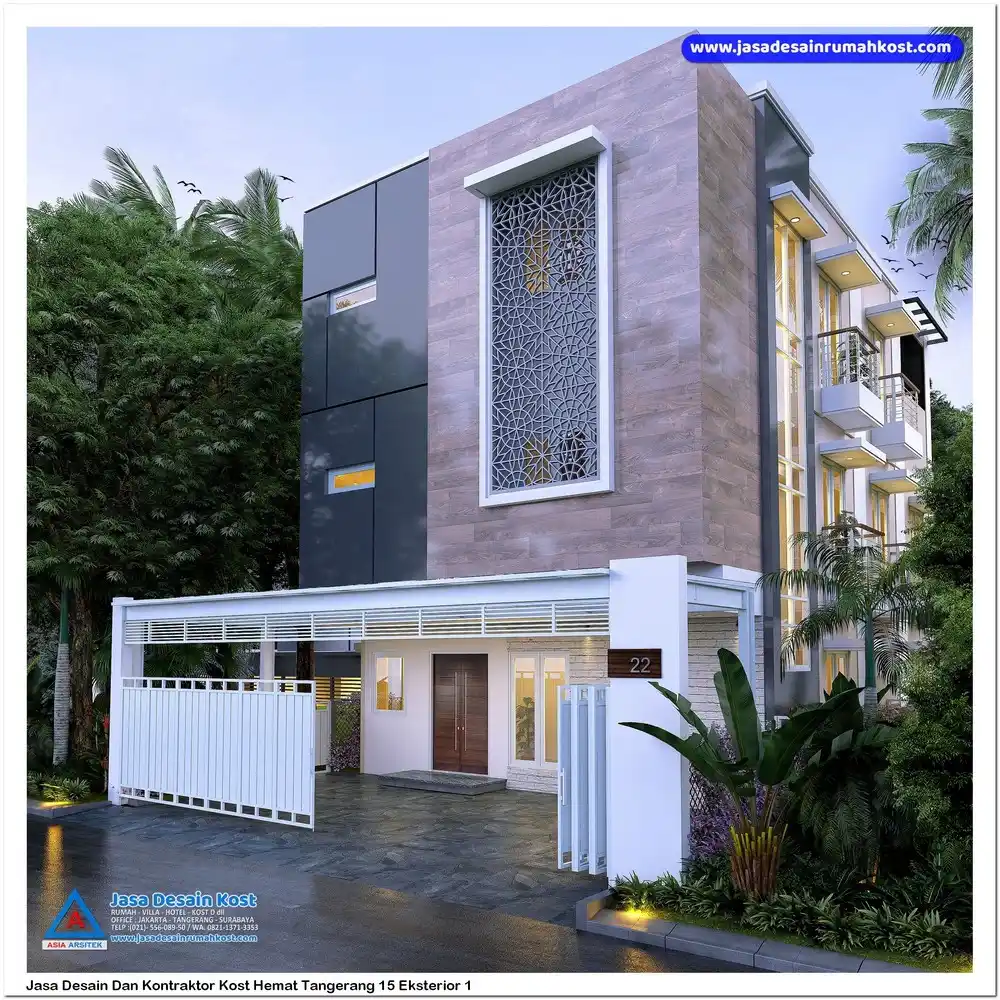 Jasa Desain Dan Kontraktor Kost Hemat Tangerang