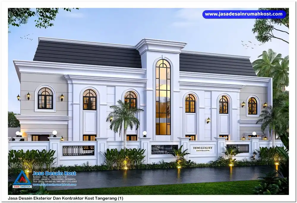 Jasa Desain Eksterior Dan Kontraktor Kost Tangerang