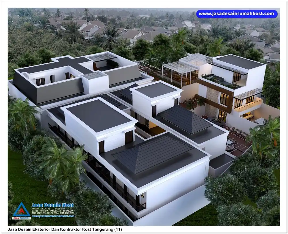 Jasa Desain Eksterior Dan Kontraktor Kost Tangerang