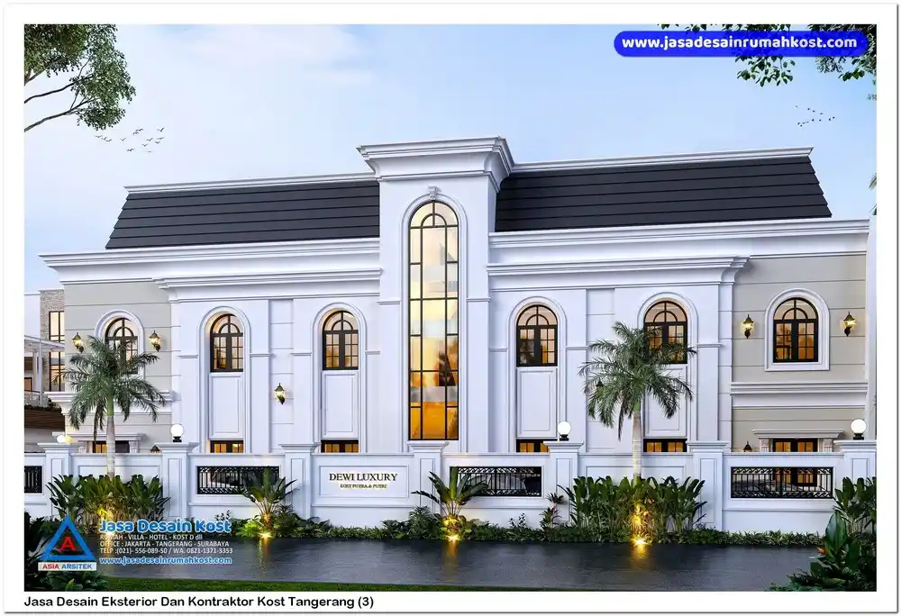 Jasa Desain Eksterior Dan Kontraktor Kost Tangerang
