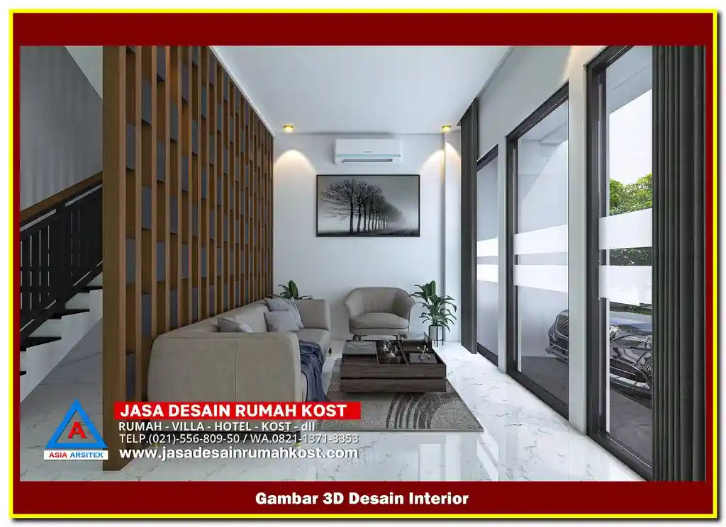 Jasa Desain Kost Minimalis Bekasi Timur