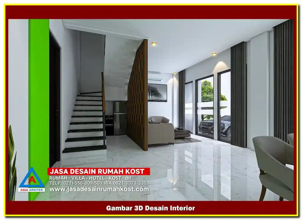 Jasa Desain Kost Minimalis Bekasi Timur