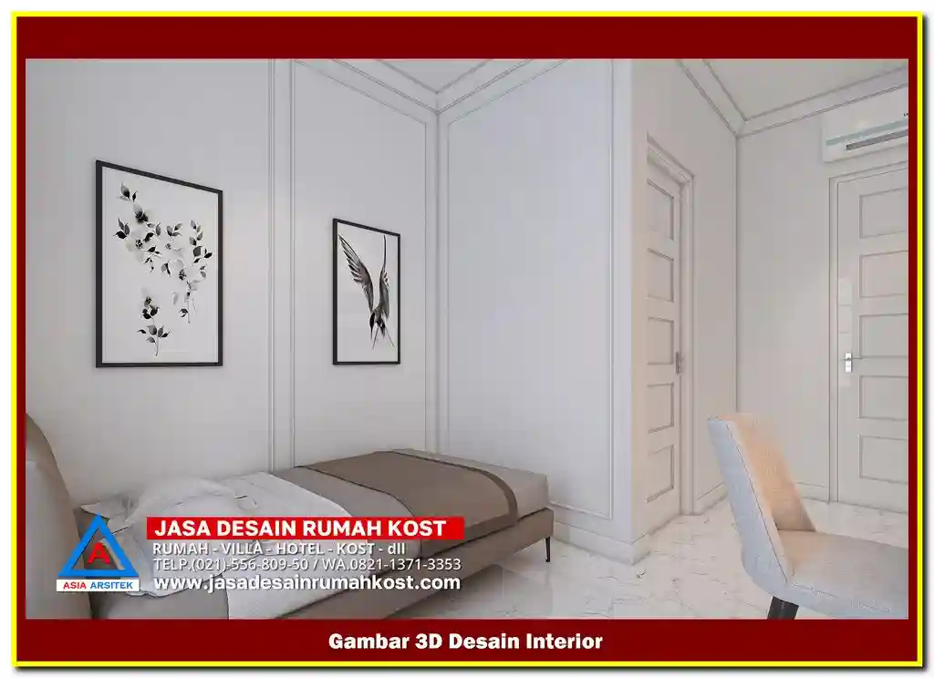 Jasa Desain Kost Modern Area Tambun Bekasi