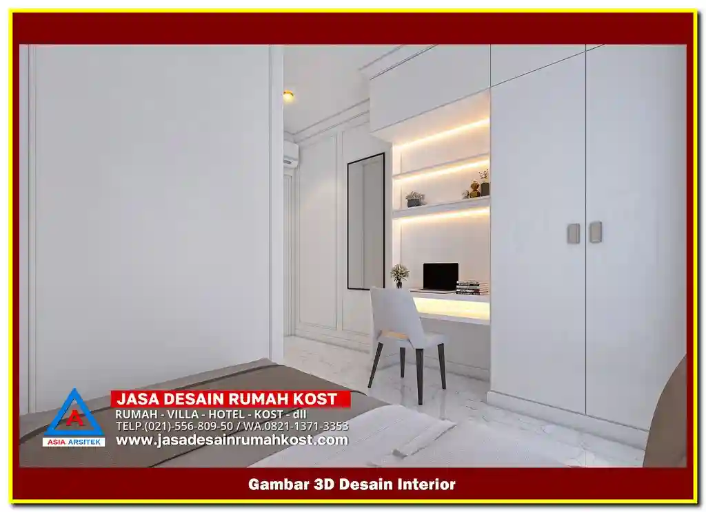 Jasa Desain Kost Modern Area Tambun Bekasi