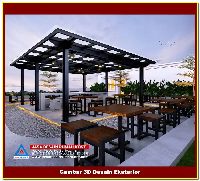 Jasa Desain Rumah Kost Bekasi Barat Murah