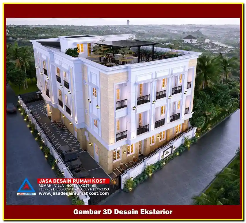 Jasa Desain Rumah Kost Bekasi Barat Murah