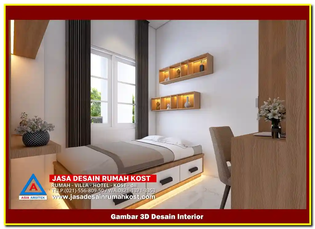 Jasa Desain Rumah Kost Bekasi Barat Murah
