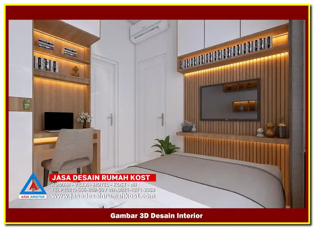 Jasa Desain Rumah Kost Bekasi Barat Murah