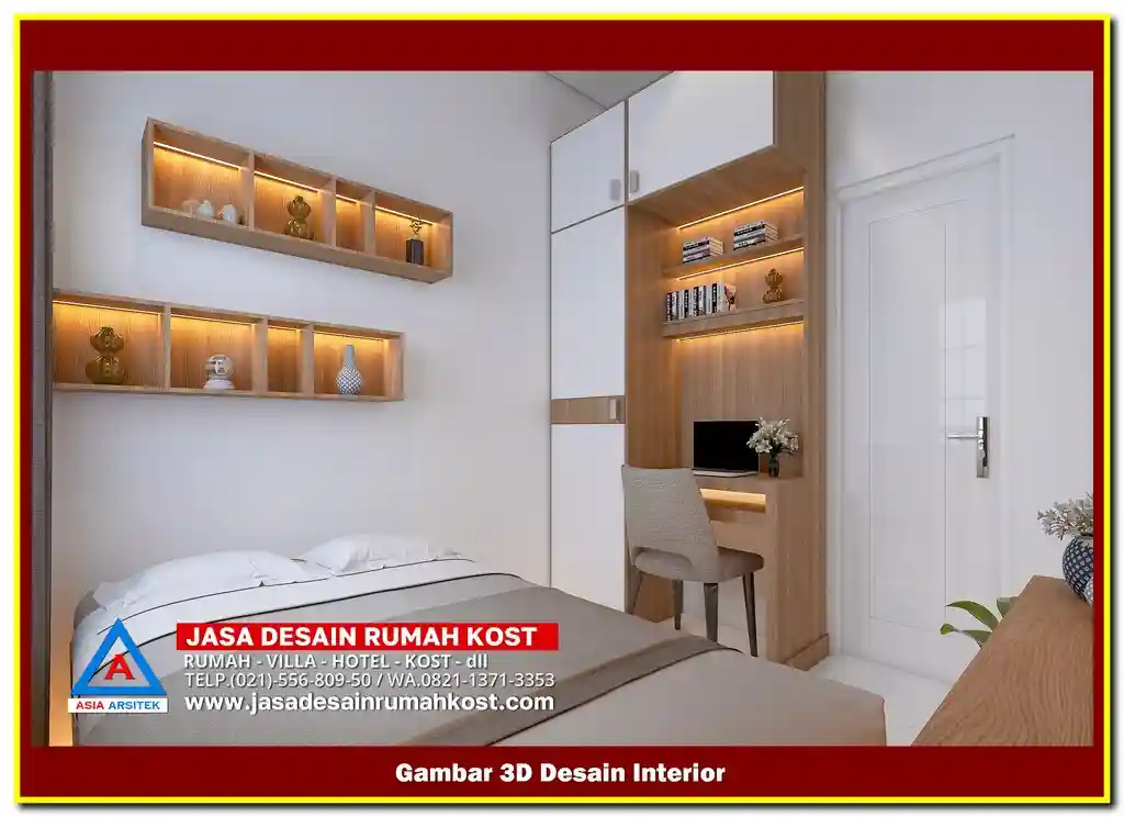 Jasa Desain Rumah Kost Bekasi Barat Murah