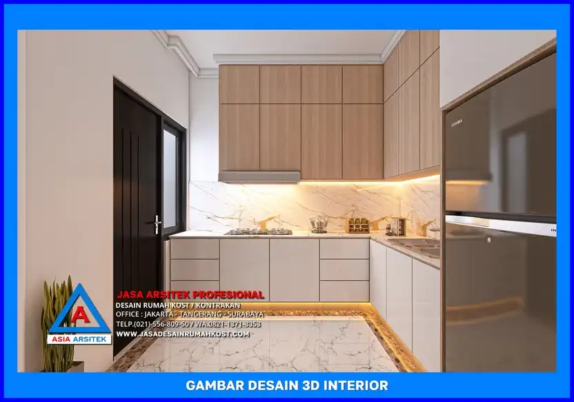 pantry Jasa Desain Rumah Kost Berkualitas Tinggi di Depok