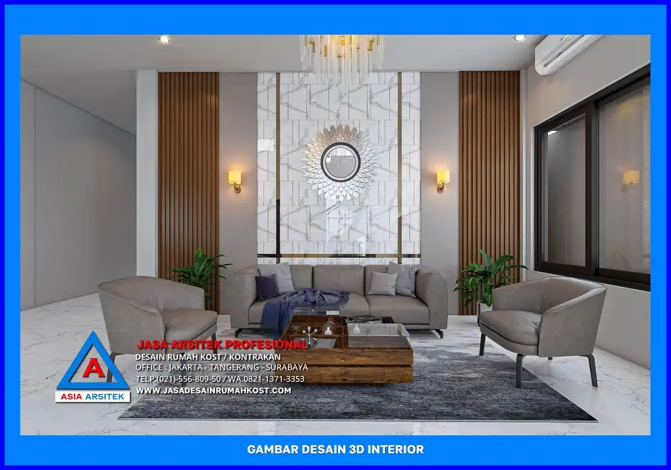 ruang tunggu Jasa Desain Rumah Kost Dengan Garansi di Depok