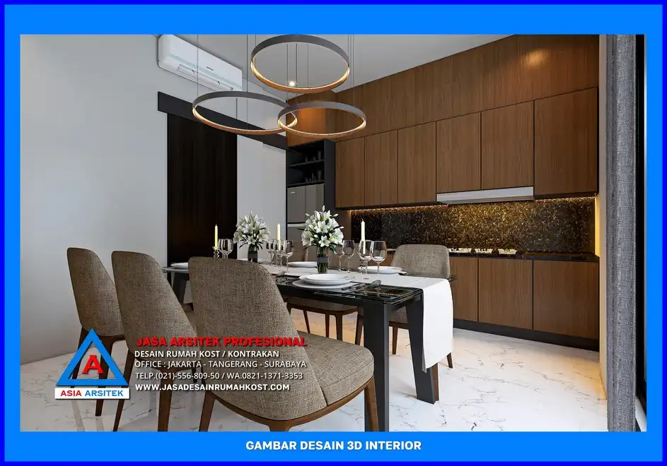 ruang makan Jasa Desain Rumah Kost Dengan Garansi di Depok
