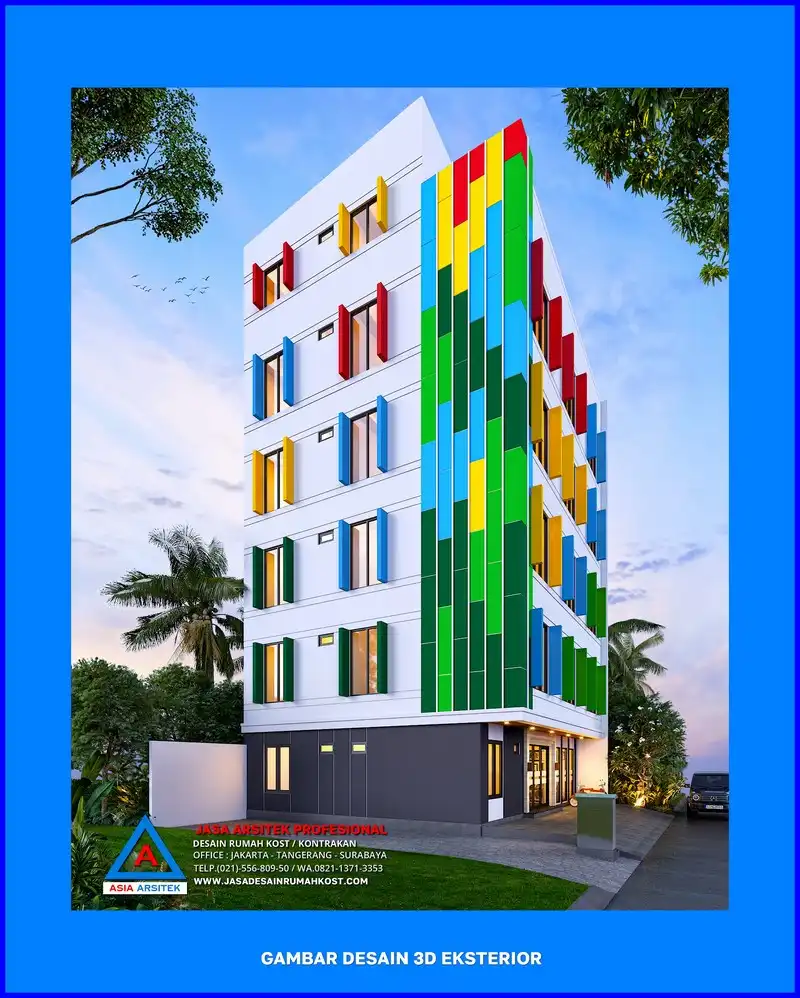 bagian unik Jasa Desain Rumah Kost Dengan Konsep Unik di Depok