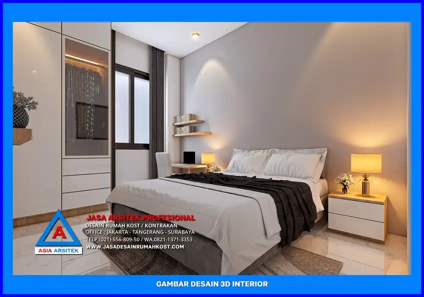 kamar Jasa Desain Rumah Kost Dengan Konsultasi Gratis di Depok