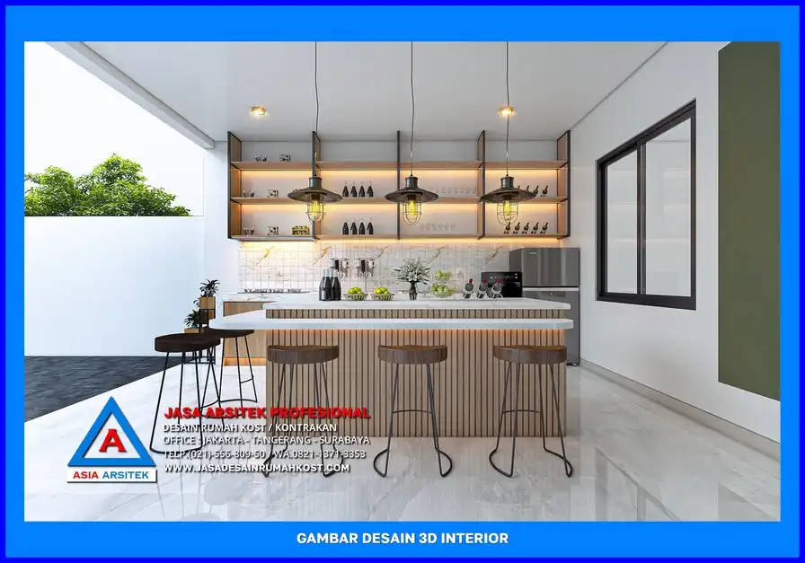 pantry Jasa Desain Rumah Kost Dengan Material Terbaik di Depok