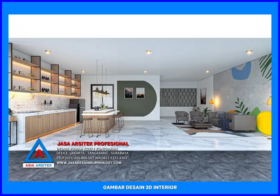 rooftop Jasa Desain Rumah Kost Dengan Material Terbaik di Depok