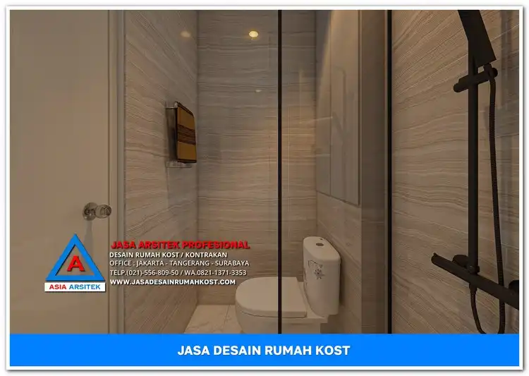 kamar mandi Jasa Desain Rumah Kost Harga Hemat di Abadijaya Depok