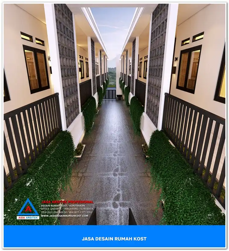 balkon Jasa Desain Rumah Kost Harga Hemat di Abadijaya Depok