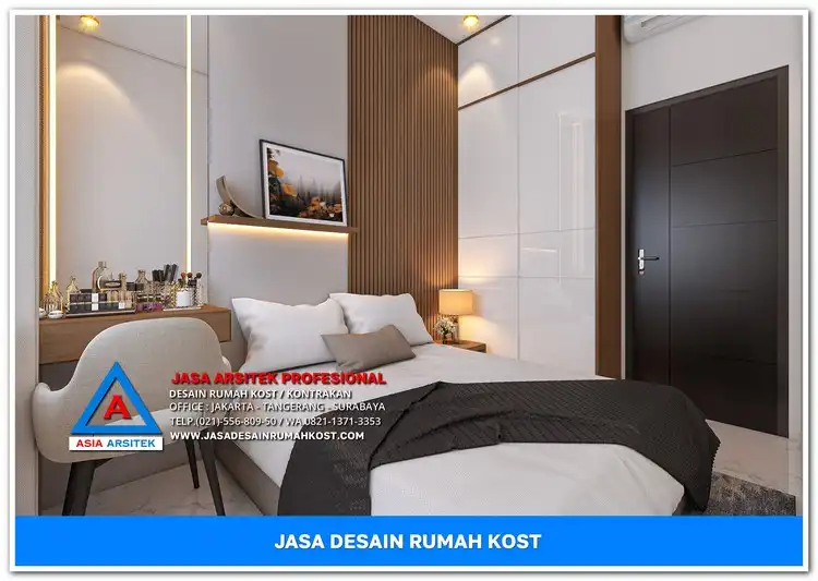 kamar Jasa Desain Rumah Kost Harga Hemat di Abadijaya Depok
