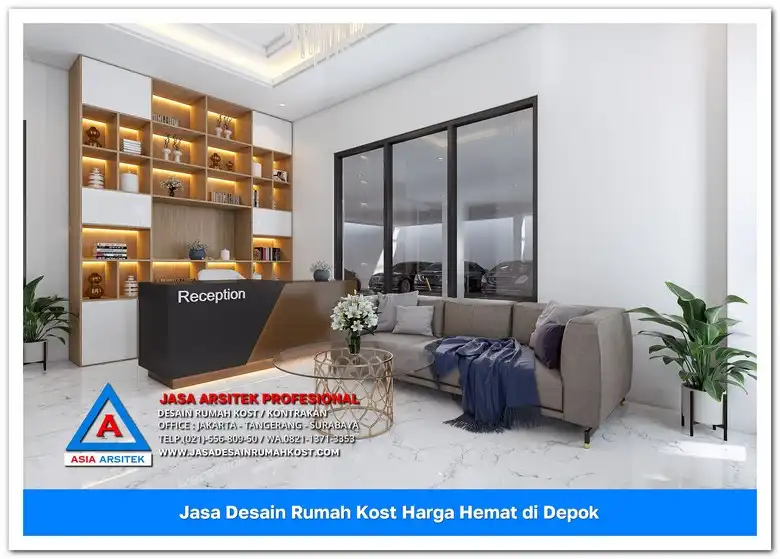 Jasa Desain Rumah Kost Harga Hemat di Bojongsari Depok
