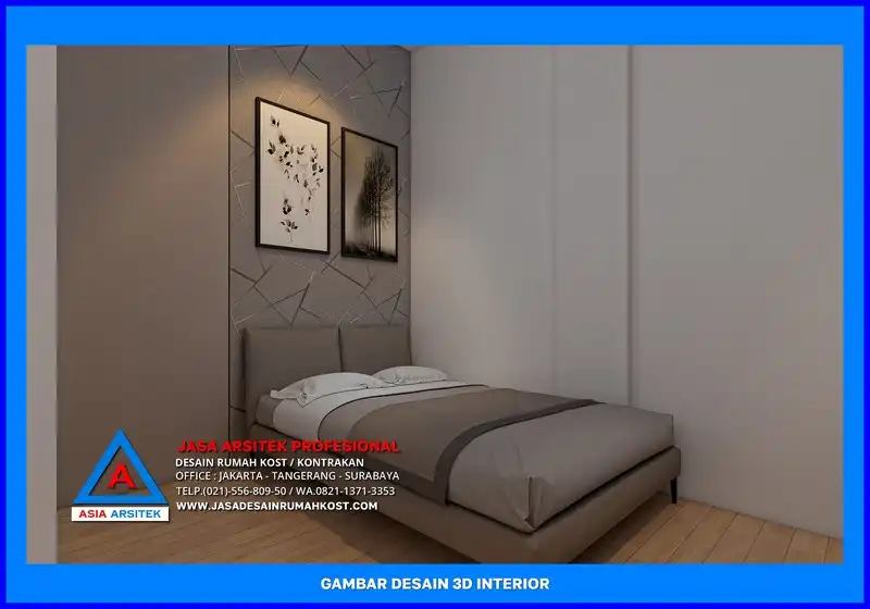 kamar kost Jasa Desain Rumah Kost Plus Konstruksi di Depok