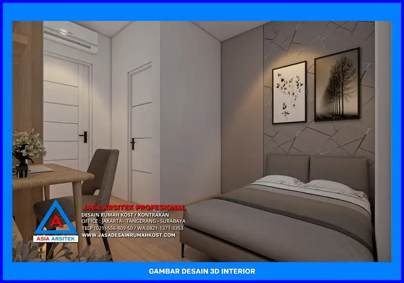 ruang belajar Jasa Desain Rumah Kost Plus Konstruksi di Depok