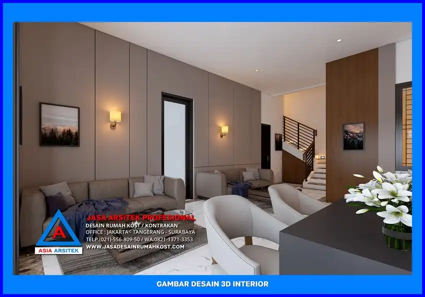 ruang tunggu Jasa Desain Rumah Kost Plus Pengawasan Proyek di Depok