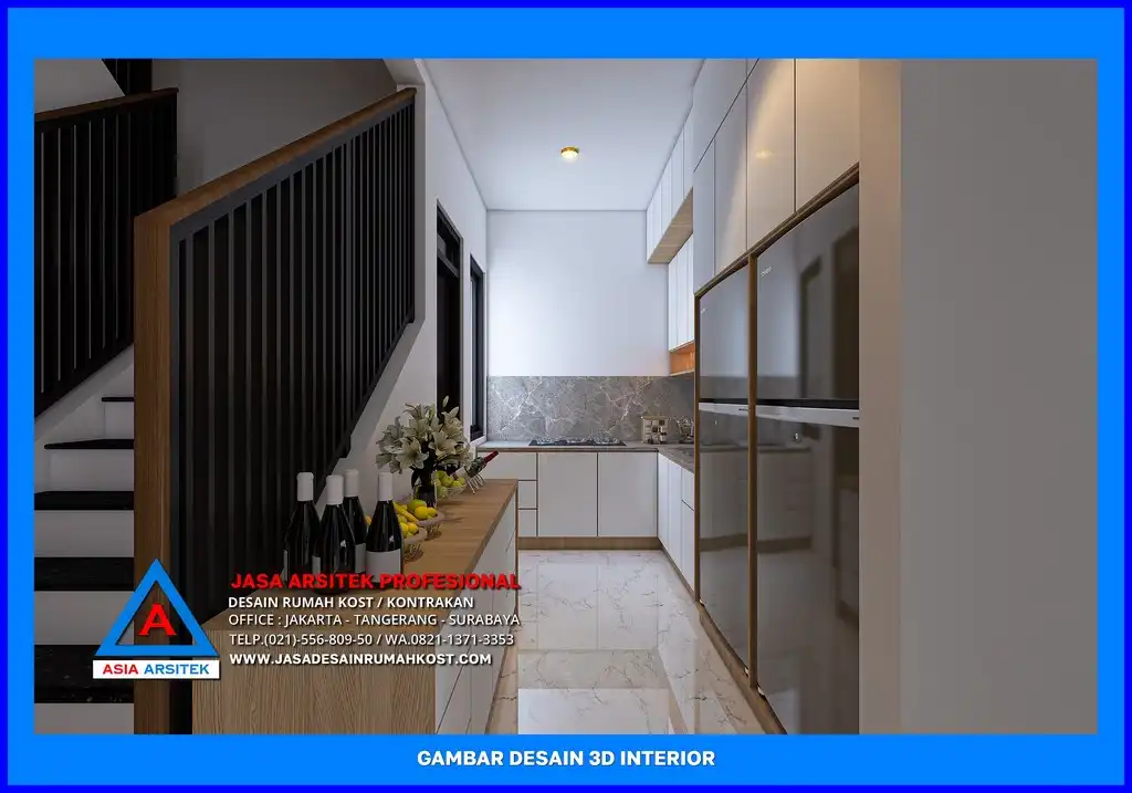 pantry Jasa Desain Rumah Kost Plus Pengurusan Imb di Depok
