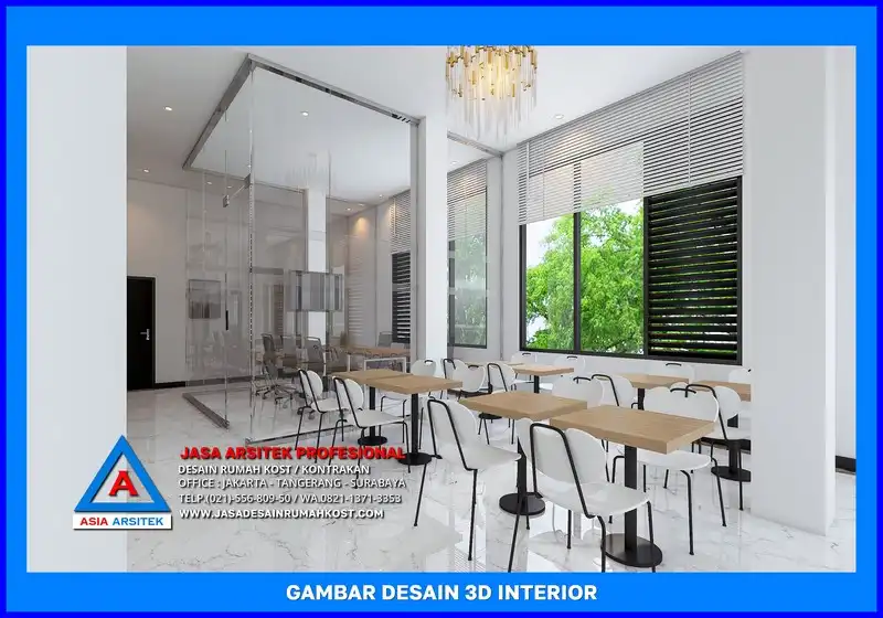 ruang komunal Jasa Desain Rumah Kost Untuk Investasi Properti di Depok