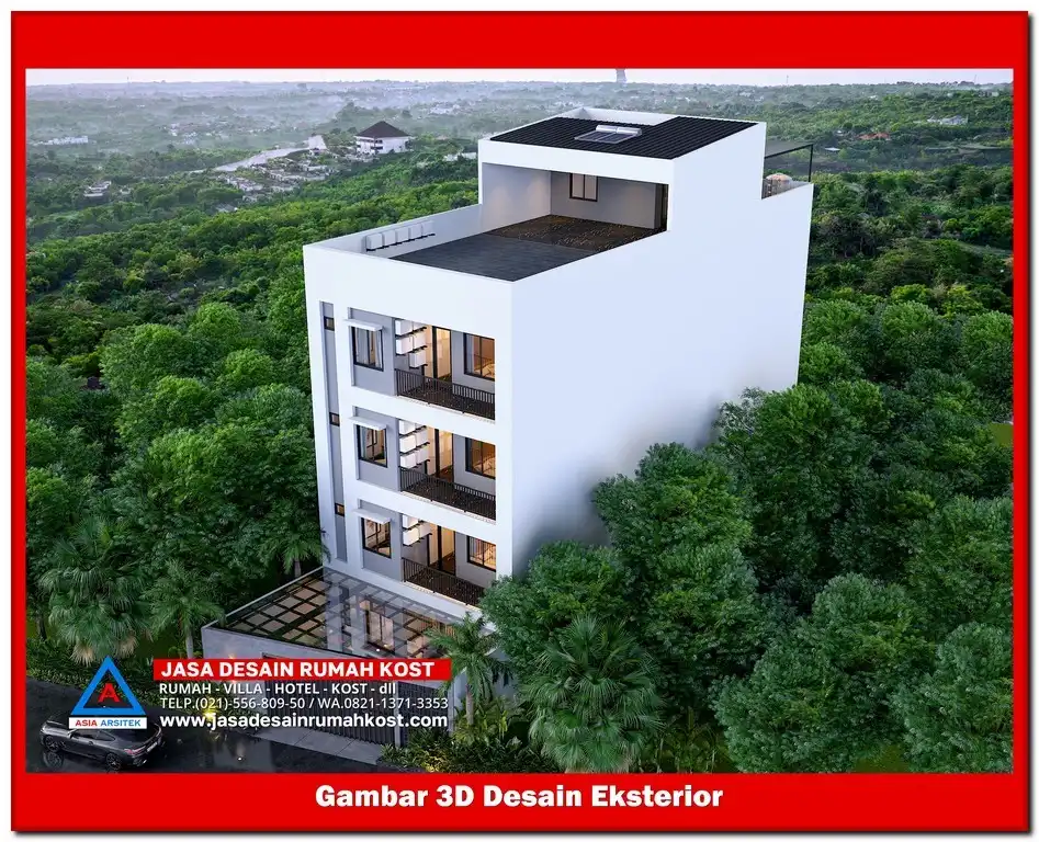 Jasa Desain Rumah Kost di Jaka Sampurna Bekasi