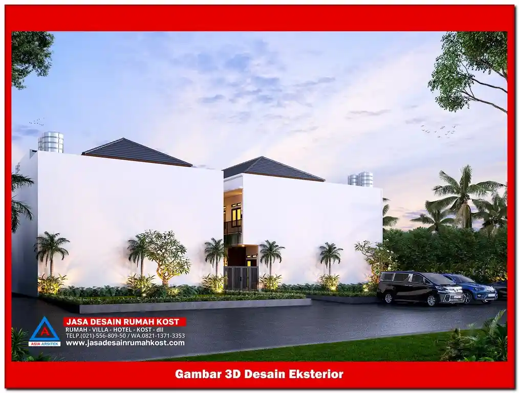 Jasa Desain Rumah Kost di Jakamulya Bekasi