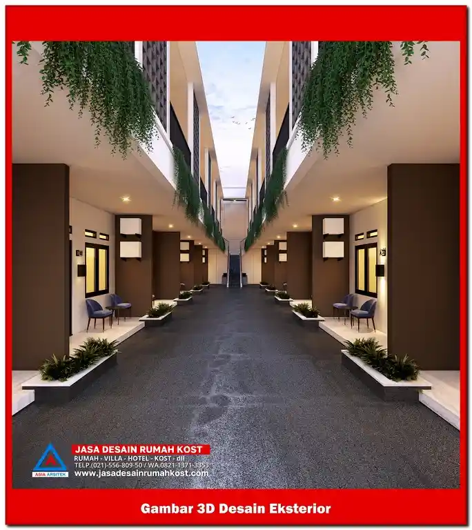 Jasa Desain Rumah Kost di Jakamulya Bekasi