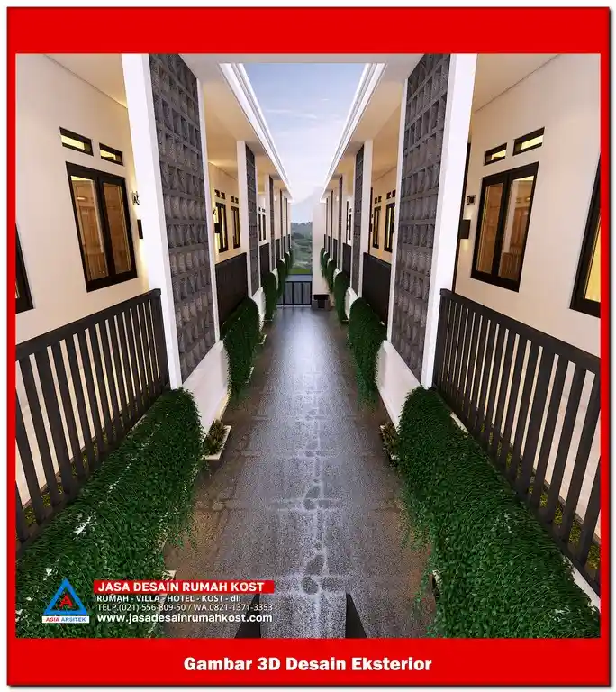 Jasa Desain Rumah Kost di Jakamulya Bekasi