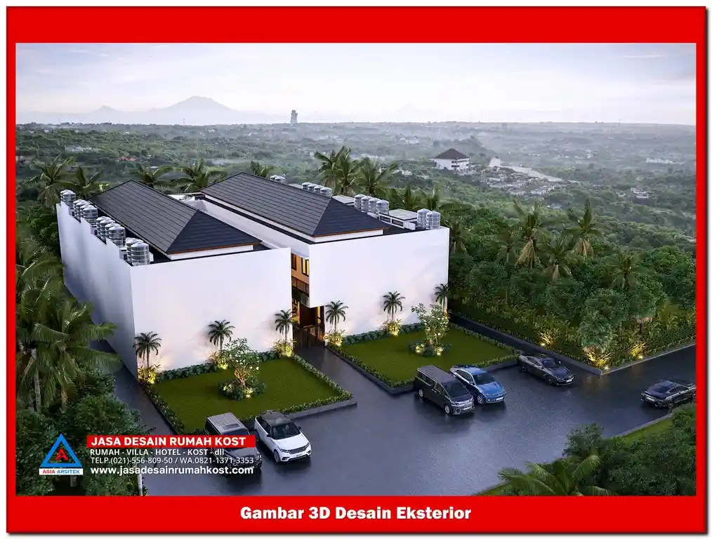 Jasa Desain Rumah Kost di Jakamulya Bekasi