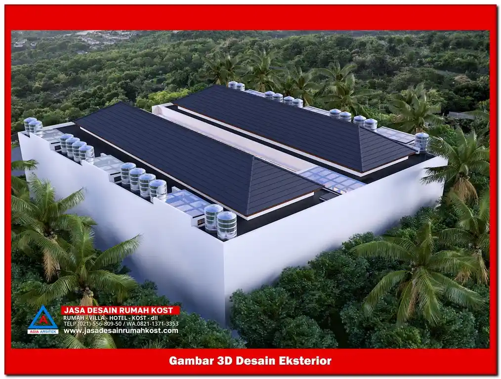Jasa Desain Rumah Kost di Jakamulya Bekasi
