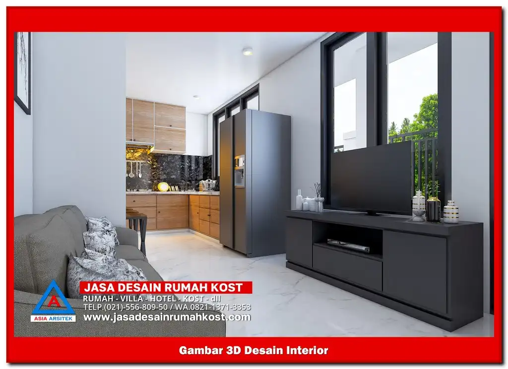 Jasa Desain Rumah Kost di Jakasetia Bekasi