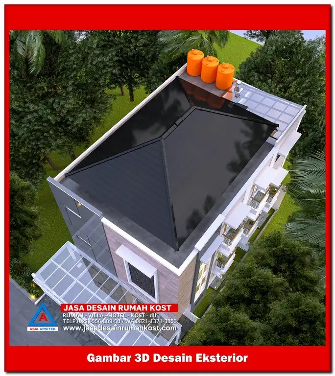 Jasa Desain Rumah Kost di Jatibening Bekasi