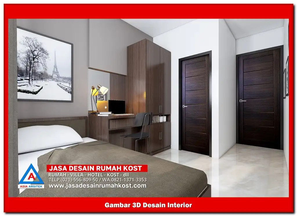 Jasa Desain Rumah Kost di Jaticempaka Bekasi
