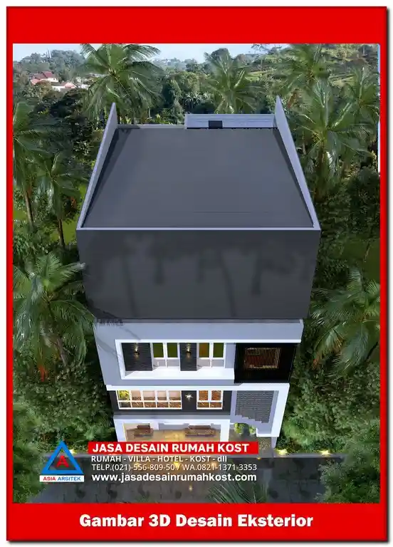 Jasa Desain Rumah Kost di Jatikarya Bekasi