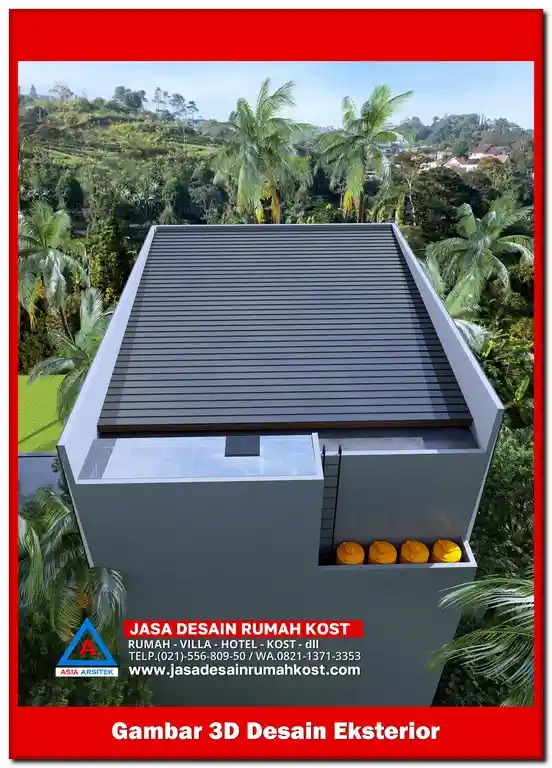 Jasa Desain Rumah Kost di Jatikarya Bekasi
