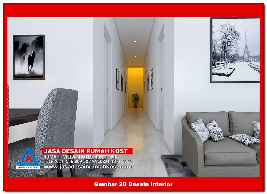 Jasa Desain Rumah Kost di Jatikarya Bekasi