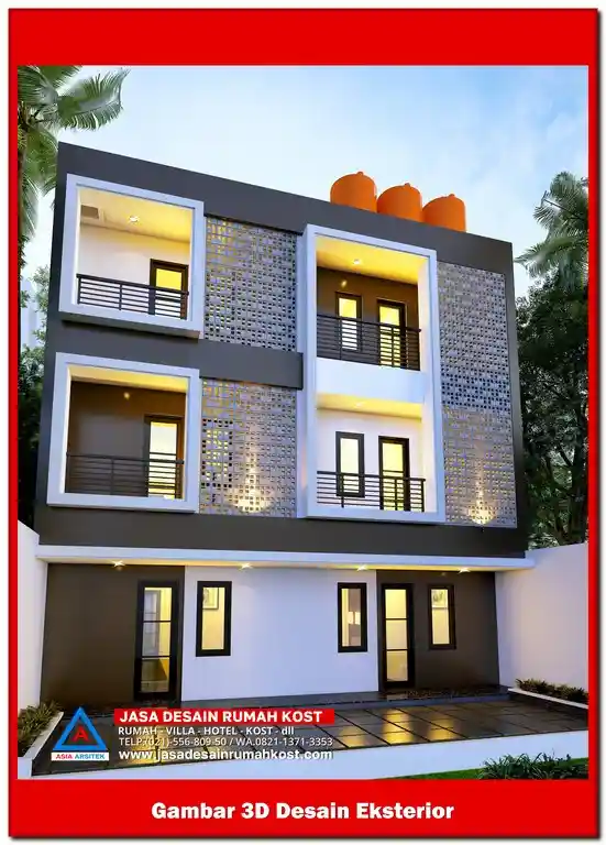 Jasa Desain Rumah Kost di Jatikramat Bekasi