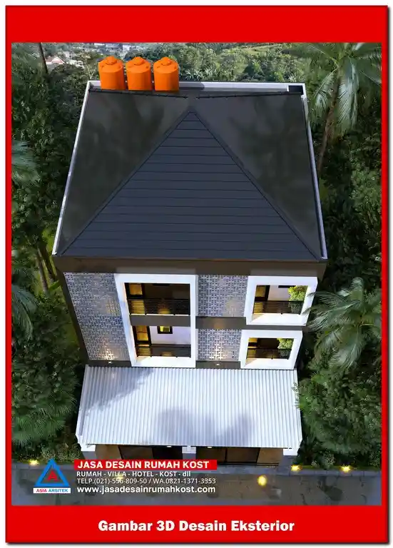 Jasa Desain Rumah Kost di Jatikramat Bekasi
