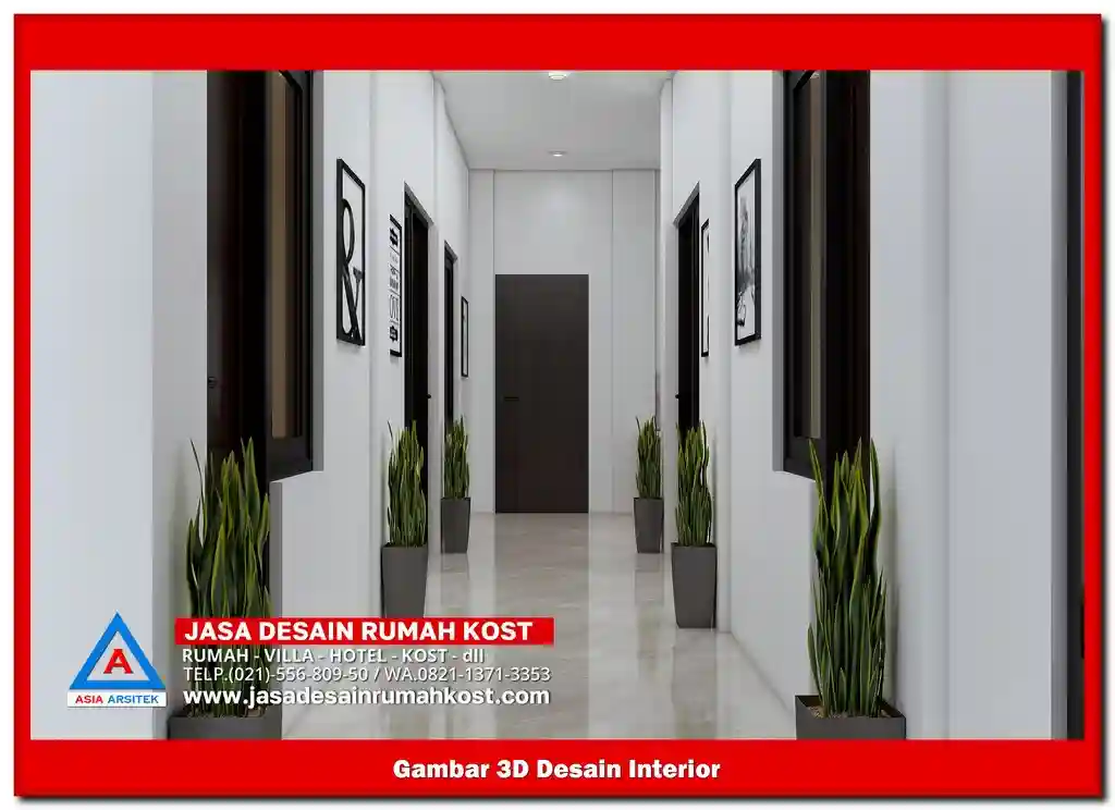 Jasa Desain Rumah Kost di Jatiluhur Bekasi