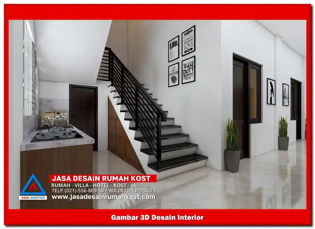 Jasa Desain Rumah Kost di Jatiluhur Bekasi